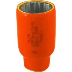 Gray Tools Socket 15/16-in X 1/2-in Drive, Standard Length Socket, 1000V Insulated -Tool Nomic Sales 332017380 MainImage 001 l