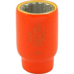 Gray Tools Socket 13/16-in X 1/2-in Drive, Standard Length Socket, 1000V Insulated 5 Gray Tools Socket 13/16-in X 1/2-in Drive, Standard Length Socket, 1000V Insulated -Tool Nomic Sales 332017386 MainImage 001 l