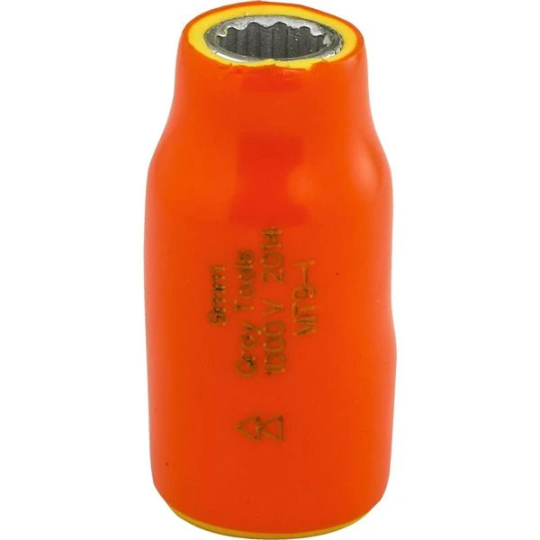 Gray Tools 9-mm X 3/8-in Drive Insulated Standard Length Socket 5 Gray Tools 9-mm X 3/8-in Drive Insulated Standard Length Socket - Image 3