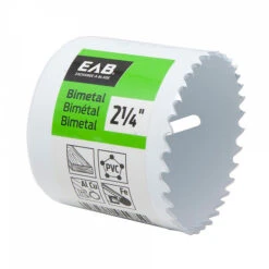 EXCHANGE-A-BLADE EAB Industrial Bi-Metal Hole Saw - 2 1/4-in Dia - 4 To 6-TPI - 1 5/8-in Cutting Depth - White