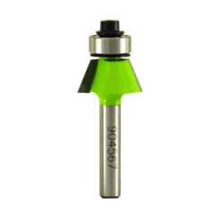 EXCHANGE-A-BLADE EAB Tool Bevel Trim Professional Router Bit - 1/4" Shank - 22° Angle - Exchangeable