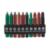 EAB Assorted Industrial Screwdriver Bits Clips - Assorted Colours - Alloy Steel - 2-in L -Tool Nomic Sales 34595589 L
