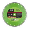 EXCHANGE-A-BLADE EAB Green Turbo Diamond Circular Saw Blade - 10-in Dia - 5/8-7/8-in Arbour -Tool Nomic Sales 34595617 L