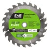 EXCHANGE-A-BLADE EAB Green Blade 7 1/4-in Framing Saw Blade - 5/8-in DKO Arbour - 24-TPI - ATB Teeth - Carbide-Tipped