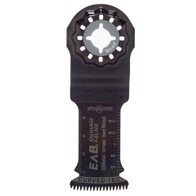 EXCHANGE-A-BLADE EAB Starlock Oscillating Hardwood Flush Cut Blade - Bi-Metal - 1 Per Pack - 1 1/4-in W 4 EXCHANGE-A-BLADE EAB Starlock Oscillating Hardwood Flush Cut Blade - Bi-Metal - 1 Per Pack - 1 1/4-in W - Image 2
