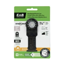 EXCHANGE-A-BLADE EAB Starlock Oscillating Hardwood Flush Cut Blade - Bi-Metal - 1 Per Pack - 1 1/4-in W