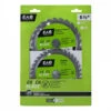 EXCHANGE-A-BLADE EAB Go Green Recyclable Framing Saw Blade Combo Pack - 6 1/2-in Dia - 24T And 36T - C2 ATB Carbide Teeth -Tool Nomic Sales 34595863 L