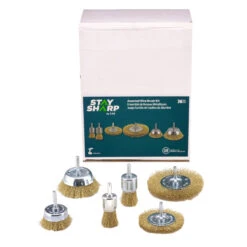 EXCHANGE-A-BLADE EAB Tool Standard Wire Wheels And Electric Drill Brushes - 36/Pack
