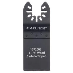 EXCHANGE-A-BLADE EAB Professional Oscillating Tool Flush Cut Blade - 1 1/4-in W - 1 1/2-in Cutting Depth - Carbide-Tipped