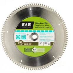 EXCHANGE-A-BLADE EAB Aluminum Thin Saw Blade - Carbide - 100 Teeth - 10-in Dia