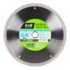 EXCHANGE-A-BLADE EAB Aluminum Thin Industrial Saw Blade - Carbide - 100 Teeth - 12-in Dia -Tool Nomic Sales 34596019 L