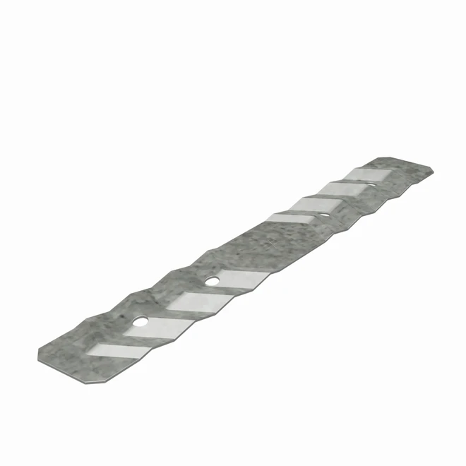 Simpson Strong-Tie 22 Gauge Steel Brick Tie - 7/8-in X 6 9/16 3 Simpson Strong-Tie 22 Gauge Steel Brick Tie - 7/8-in X 6 9/16