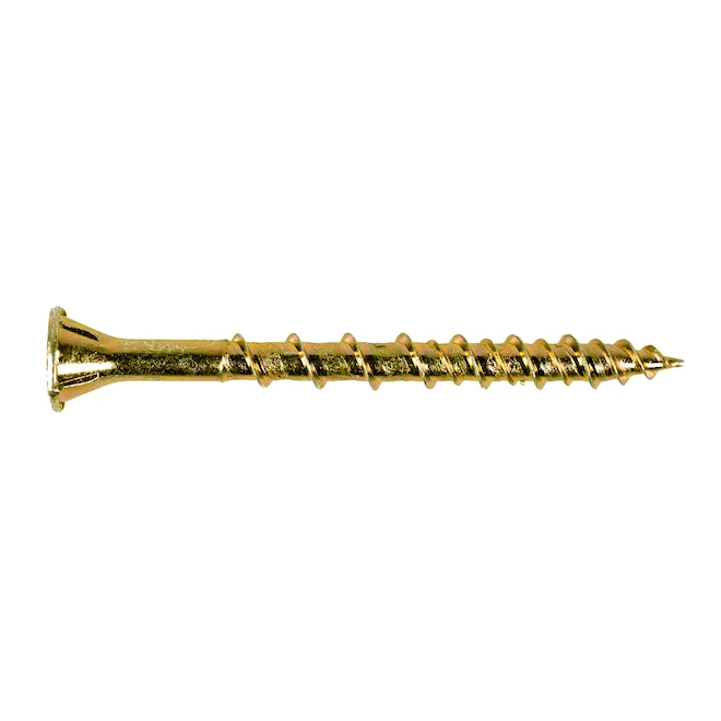Simpson Strong-Tie Strong-Drive WSV Subfloor Wood Screw - #9 X 2-in - T25 6-Lobes - Hi-Low - 1000/Pk 3 Simpson Strong-Tie Strong-Drive WSV Subfloor Wood Screw - #9 X 2-in - T25 6-Lobes - Hi-Low - 1000/Pk