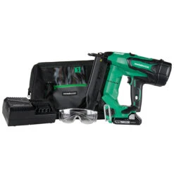 Metabo HPT 18-Gauge Cordless Straight Brad Nail With Battery And Charger - Brushless Motor - LED Light