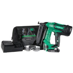 Metabo HPT 18-Volt 2 1/2-in Cordless Straight Finish Nailer With Battery And Charger - 16-Gauge - LED Light