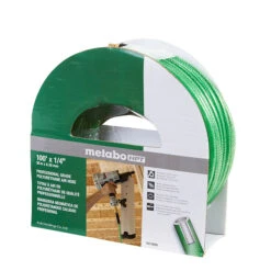 Metabo HPT Air Hose - 1/4-in X 100-ft - Polyurethane - Green