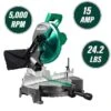 Metabo HPT Single Bevel Compound Mitre Saw - 10-in - 15 A Motor -Tool Nomic Sales 37815225b L