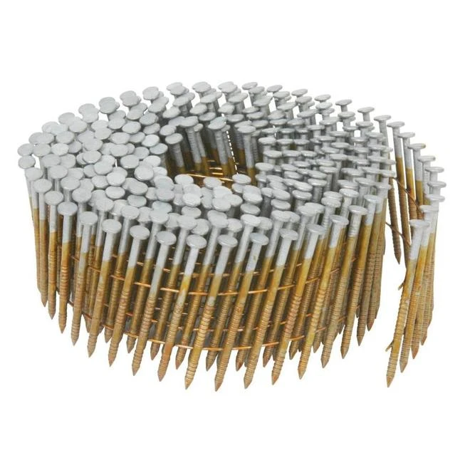 Metabo HPT Galvanized Steel Siding Nails - 15° Coil - 2-in - 3600 Nails 3 Metabo HPT Galvanized Steel Siding Nails - 15° Coil - 2-in - 3600 Nails