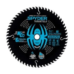 Spyder Tarantula Circular Saw Tungsten Carbide Blade - 7.25-in 60 Teeth