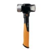 Fiskars Steel Sledge Hammer - 11-in IsoCore Handle - 3-lb