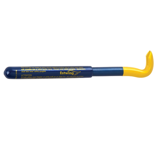 Estwing Wrecking Bar - Solid Steel - 10" - Blue And Yellow 3 Estwing Wrecking Bar - Solid Steel - 10" - Blue And Yellow