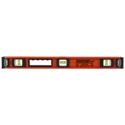Johnson 24-in Orange Heavy Duty Aluminum I-Beam Level