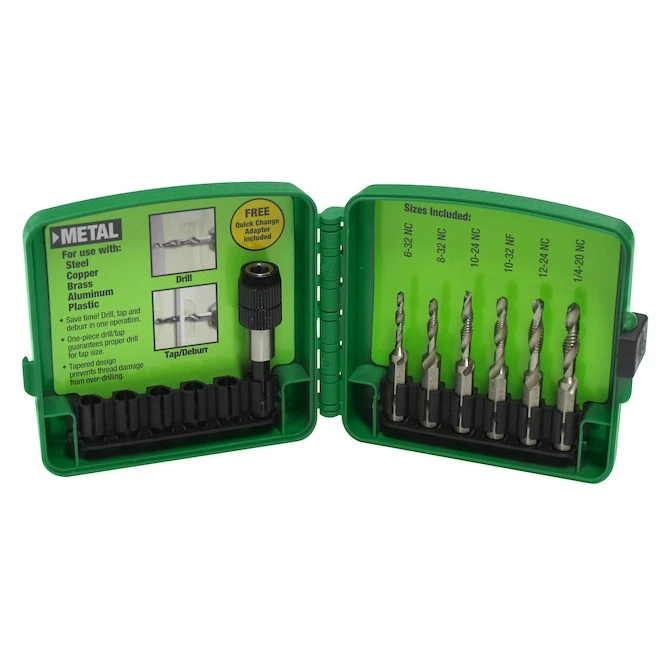 Greenlee 6-32 To 1/4-20 Drill Tap Set 6 Piece 5 Greenlee 6-32 To 1/4-20 Drill Tap Set 6 Piece - Image 3