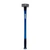 Kobalt Tempered High Carbon Steel And Fibreglass Sledge Hammer - 8-lbs - Black And Blue