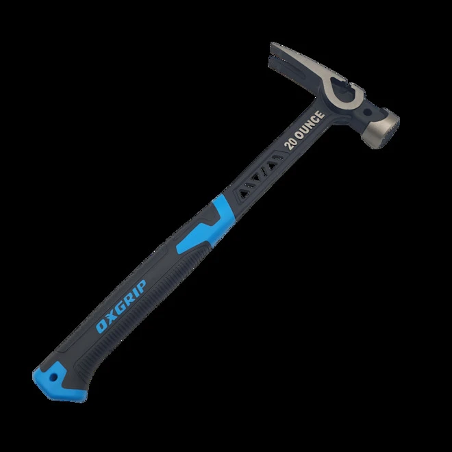 OX Tools Steel Straight Claw Hammer - 20-oz. 3 OX Tools Steel Straight Claw Hammer - 20-oz.