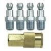 Campbell Hausfeld Coupler And Plug Set - 5-Piece