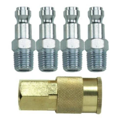 Campbell Hausfeld Coupler And Plug Set - 5-Piece