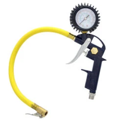 Tire Inflator With Gauge