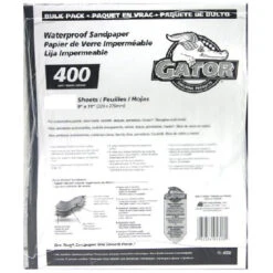 Gator Very Fine Sandpaper 400 Grit - 120/Pack