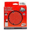 Gator Hook And Loop Sanding Discs - 5-in Dia - 80 Grit - 5 Holes - 15 Per Pack