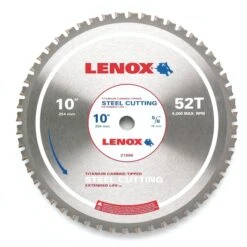 LENOX 10-in 52-Tooth Steel-Cutting Circular Saw Blade