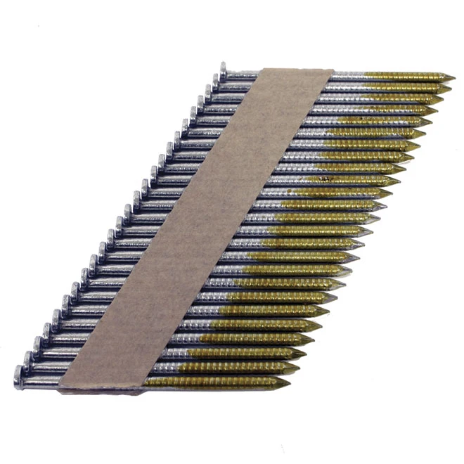 Prime Fasteners Strip Framing Nails - Galvanized - Ring Shank - Round Head - 2 3/8-in L 3 Prime Fasteners Strip Framing Nails - Galvanized - Ring Shank - Round Head - 2 3/8-in L