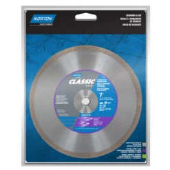 Norton Circular Saw Blade - 5/8-in Arbor - Wet Or Dry Cut - Continuous Rim
