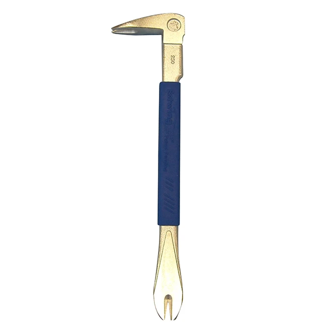 Estwing Drop-Forged Steel Nail Puller - 12" - Chrome/Blue 3 Estwing Drop-Forged Steel Nail Puller - 12" - Chrome/Blue