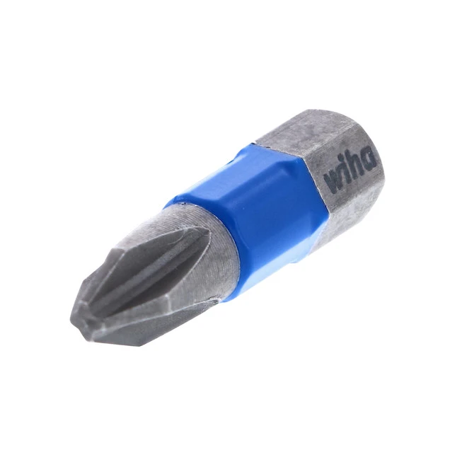 Wiha TerminatorBlue Impact Steel #2 Phillips Screwdriver Bits - 1-in - 20 Pieces 3 Wiha TerminatorBlue Impact Steel #2 Phillips Screwdriver Bits - 1-in - 20 Pieces